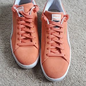 Puma suede sneakers